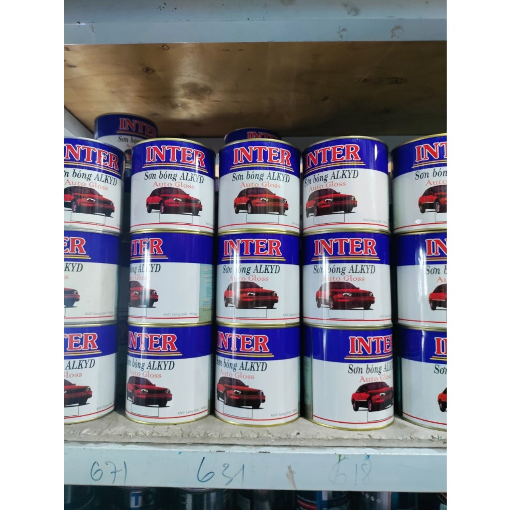 Sơn dầu hiệu ứng Vân Bông nhãn hiệu INTER 1KG