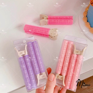 Kẹp tóc mái cố định tích hợp lô uốn tóc xoăn bồng bềnh không làm gãy tóc