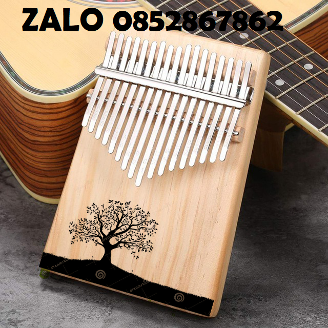 Đàn kalimba gỗ giá rẻ thump piano cây cảnh nghệ thuật AO0015-Hàng chính hãng