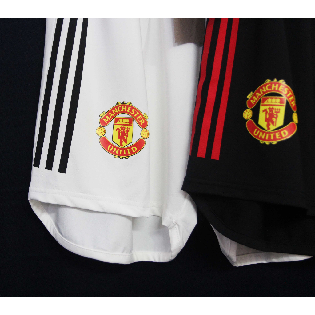 QUẦN ĐÙI MU 2023/2024 FORM CHUẨN PLAYER - 2 MÀU TRẮNG ĐEN