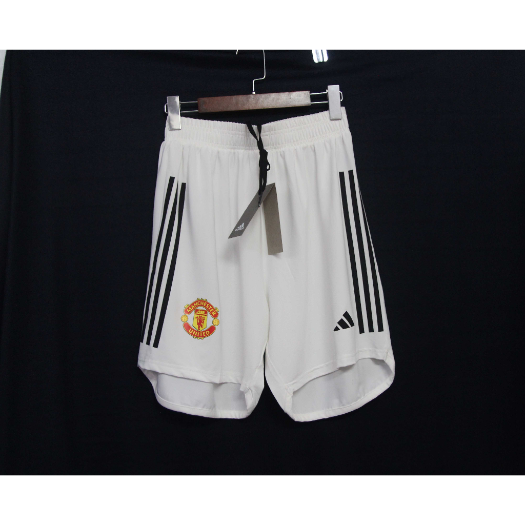 QUẦN ĐÙI MU 2023/2024 FORM CHUẨN PLAYER - 2 MÀU TRẮNG ĐEN