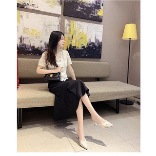Guốc Korea đính đá Đ2