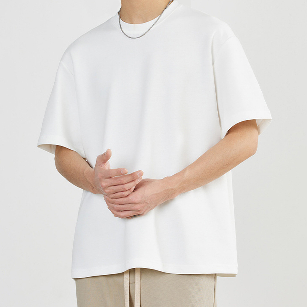 Áo thun cotton nam nữ cổ tròn chất liệu cotton thoáng mát phong cách trẻ trung thương hiệu JBAGY - JT0201