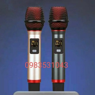 Bộ micro đôi không dây liền vang A8 đa năng