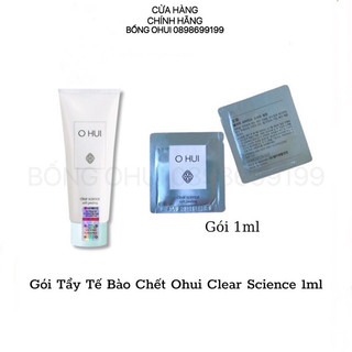 Combo 10 Gói Tẩy da chết làm sạch Ohui Clear Science Soft Peeling
