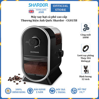 Máy xay hạt cà phê cao cấp thương hiệu Shardor CG815B - Hàng Chính Hãng (Bảo hành 1 năm)