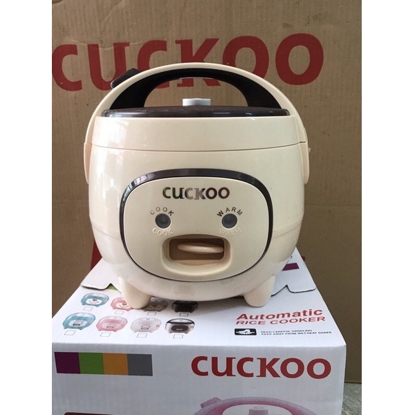 Nồi Cơm Điện mini 1.2L CUCKOO CR387 Kiểu dáng Hàn Quốc, Nồi Cơm Điện Thái Lan FULL COOK 1.8 Lít Nắp Liền Chống D