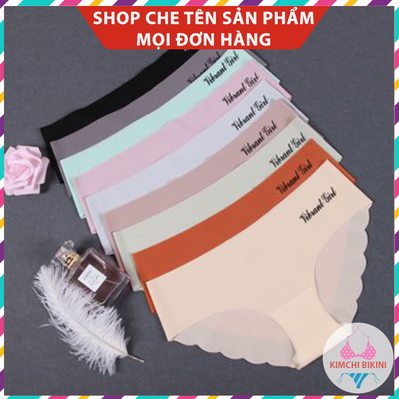 Quần silit nữ su đúc không viền chống lộ lượn sóng thun lạnh cao cấp KIMCHIBIKINI quần mặc bên trong nữ cute QL180