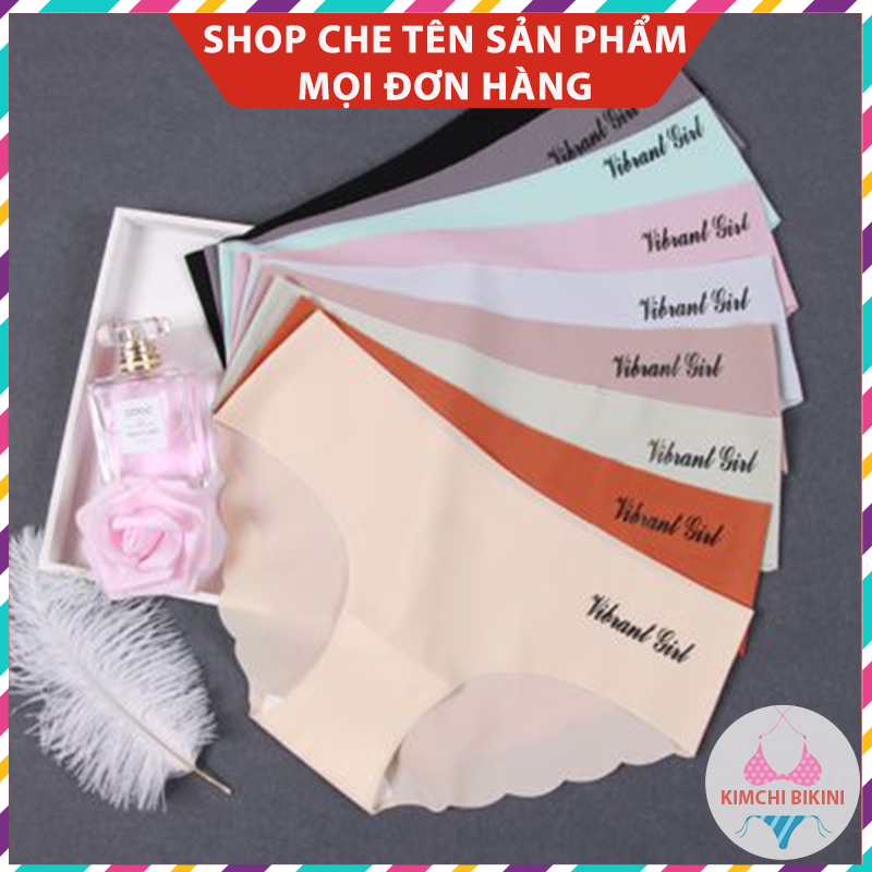Quần silit nữ su đúc không viền chống lộ lượn sóng thun lạnh cao cấp KIMCHIBIKINI quần mặc bên trong nữ cute QL180