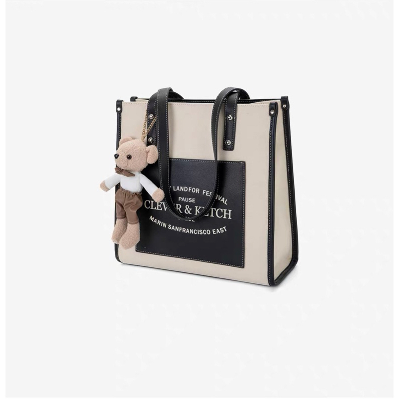 Túi Tote CHỮ đeo vai, xách tay, dùng đi làm, đi chơi, đi học Túi công sở T700