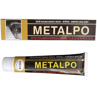 Kem đánh bóng lư đồng, inox, nhôm MetalPo 100ml
