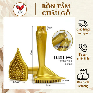 Bàn chải kinh lạc dưỡng sinh ⚡ HÀNG LOẠI 1 ⚡ Bàn chải massage chăm sóc vai gáy, bàn chải body đả thông kinh lạc