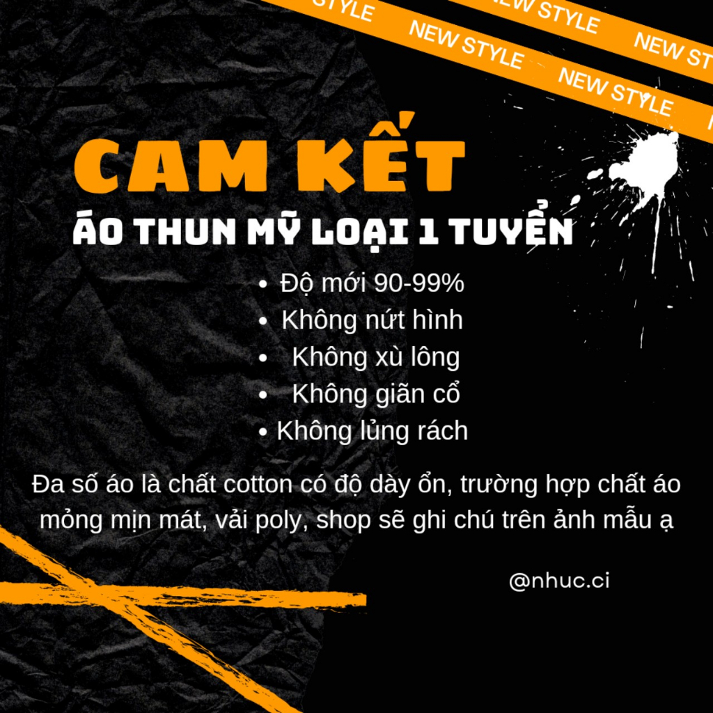 Áo thun mỹ 2hand loại 1 bigsize hàng tuyển được lựa mẫu, Áo phông secondhand nam nữ tay lỡ cotton