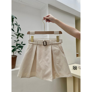 Váy Kaki 2 ly kèm Belt - Tyribee Clothing