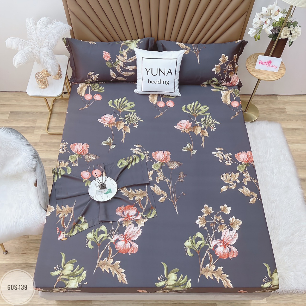 3.GA GỐI TENCEL 60S HỌA TIẾT ( ẢNH THẬT TỰ CHỤP )