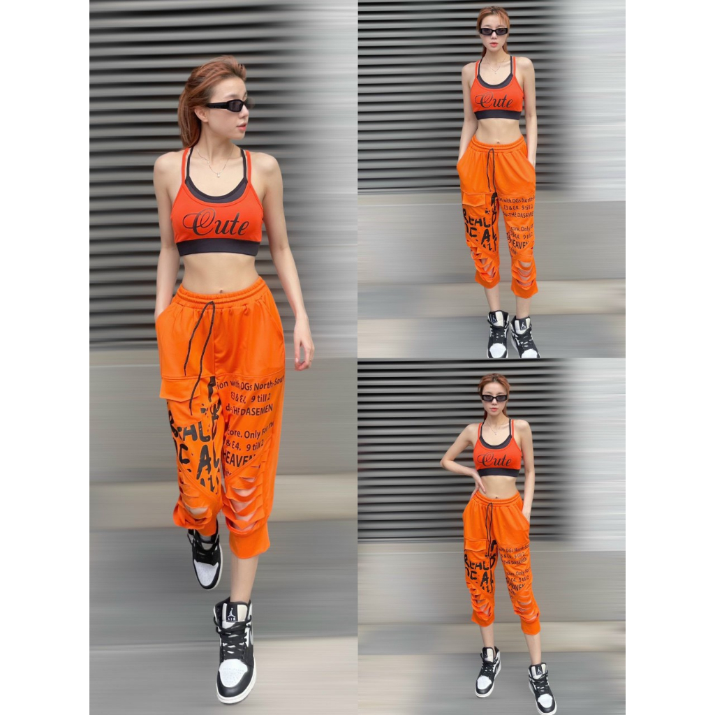 Bộ chất thun siêu mát tập yoga,nhảy aerobic,Zumba,dân vũ,nhảy shuffle dance,đồng phục đội nhóm nữ