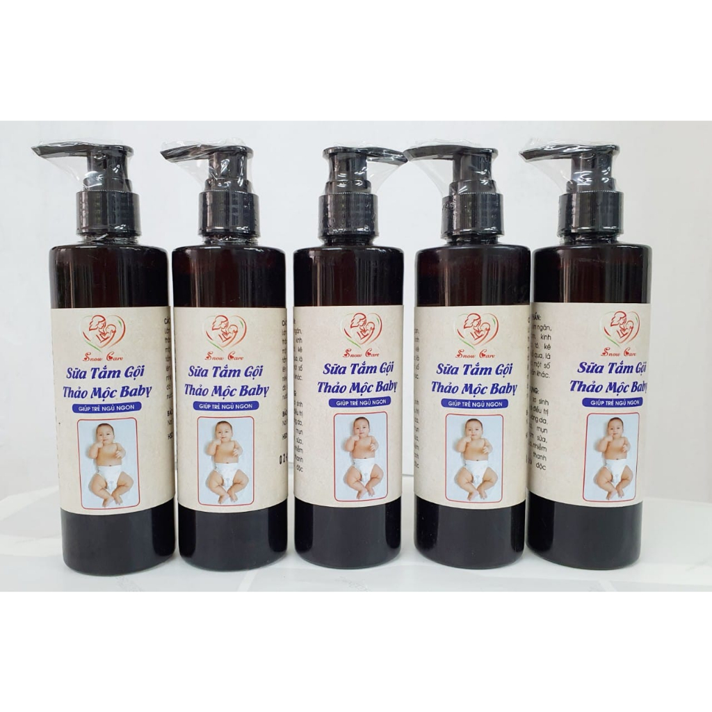 Sữa tắm bé thảo mộc