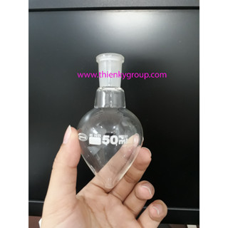 Bình quả lê (cassia) 50ml 14/23 Glassco