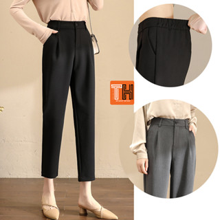 Quần tây baggy nữ công sở lưng cao thun sau kiểu dáng thanh lịch - 231