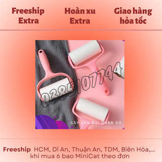 Cây lăn bụi, lăn lông chó mèo cầm tay xuê dính