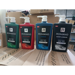 ROMANO - SỮA TẮM CAO CẤP 650G ( 4 MÙI)