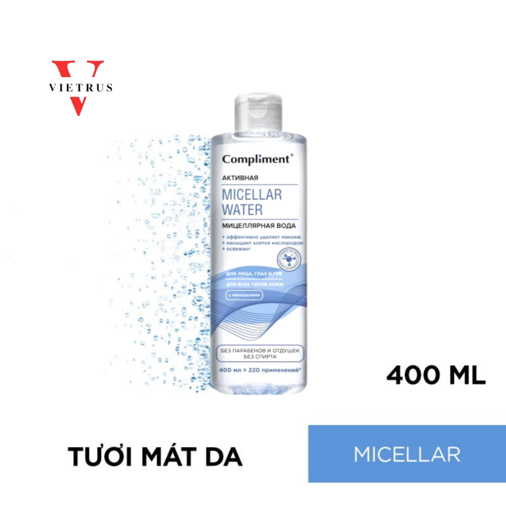 Nước tẩy trang Comliment Micellar Water 400ml