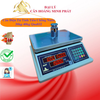 CÂN ĐIỆN TỬ CÂN HẢI SẢN CHỐNG NƯỚC 30kg/1gam - 40kg/1gam Qua832 ĐÀI LOAN
