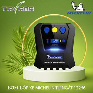 Bơm Michelin Ô tô, Xe hơi Đa Năng Tự Ngắt Michelin 12266 - Hàng Chính Hãng TVNM