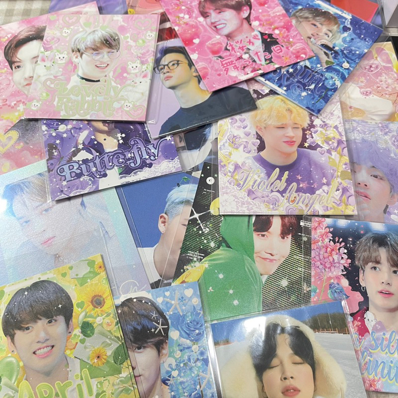 Box mix design Hàn nhóm nhạc BTS