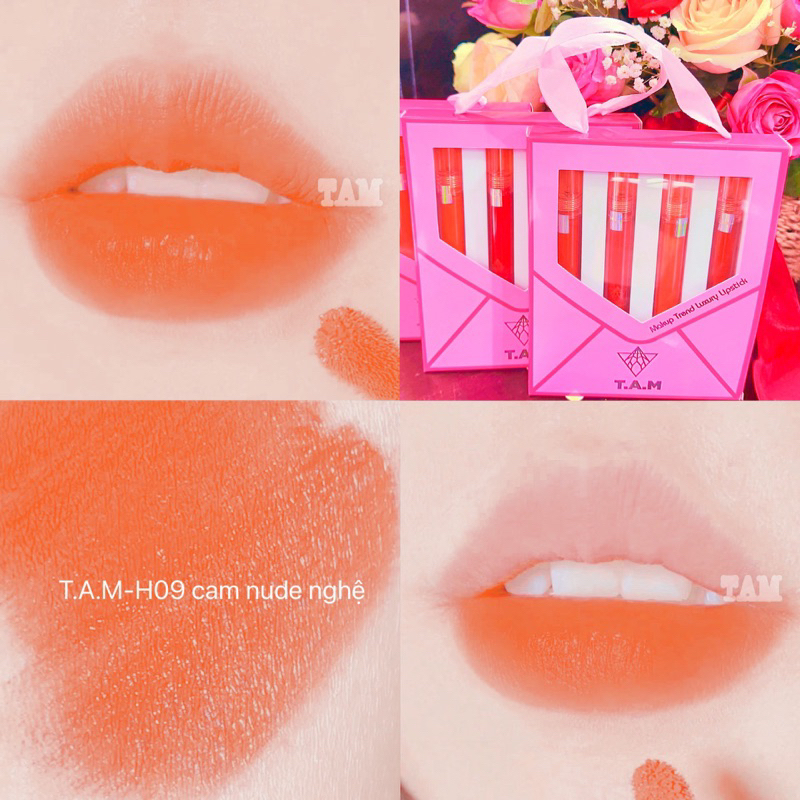 Son TAM siêu lì velvet tint luxury bảo hành nếu trôi son H09