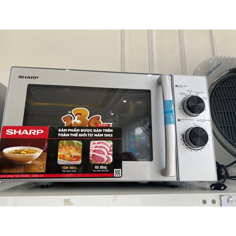 Lò vi sóng Sharp R-32A2VN-S 23 lít xám