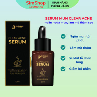 Serum mụn CLear acne Simshop102 ngăn ngừa mụn làm mờ thâm sẹo