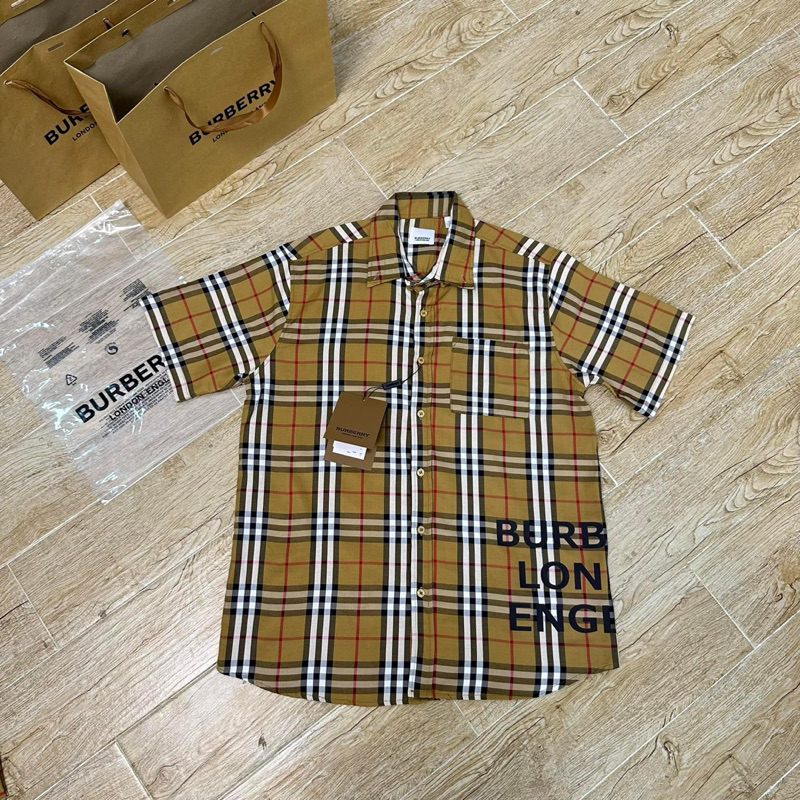 Áo sơ mi BBR London England siêu cấp Áo sơ mi kẻ nam nữ mới nhất | BigBuy360 - bigbuy360.vn