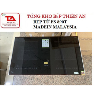 Bếp từ faster fs 890t bếp từ đôi inverter faster fs890t, công nghệ mạch mới nhất, bảo hành 3 năm