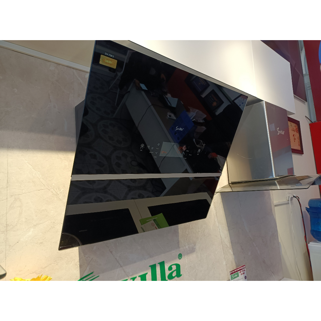 Máy hút mùi Sevilla SV 70K3 / Sevilla 90K3 Điều khiển vẫy tay, Cửa hút mở tự động, Công suất cao, HÀNG CHÍNH HÃNG | BigBuy360 - bigbuy360.vn