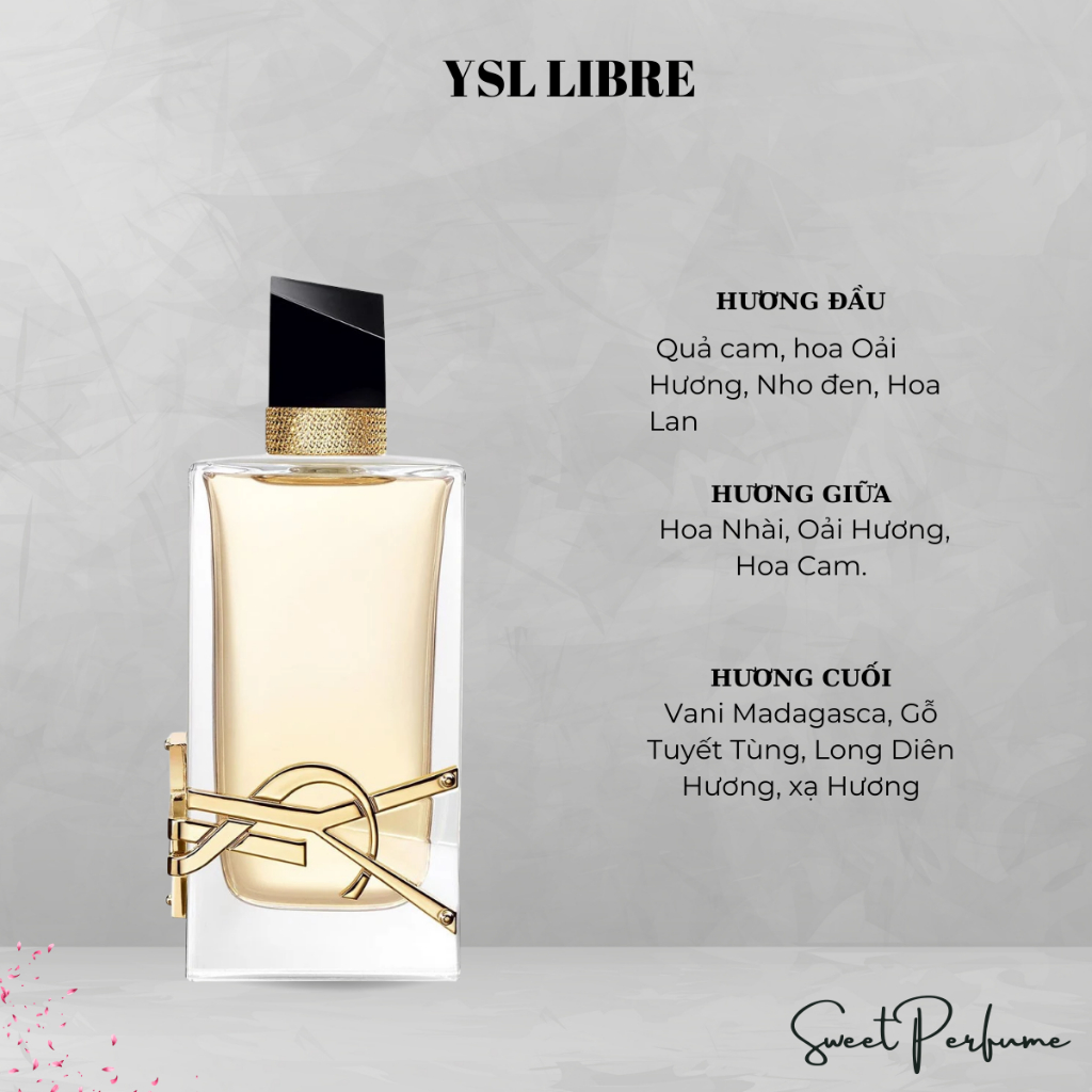 Nước Hoa Nữ Yves Saint Laurent Libre YSL Chiết 10ml - Sang Trọng, Quyến Rũ, Ngọt Ngào | BigBuy360 - bigbuy360.vn