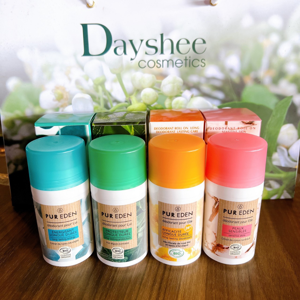 Dayshee Lăn Khử Mùi Hữu Cơ Khử Mùi Hôi Nách Và Ngăn Tiết Mồ Hôi Pur Eden Sensitive Skin Deodorant 50ml