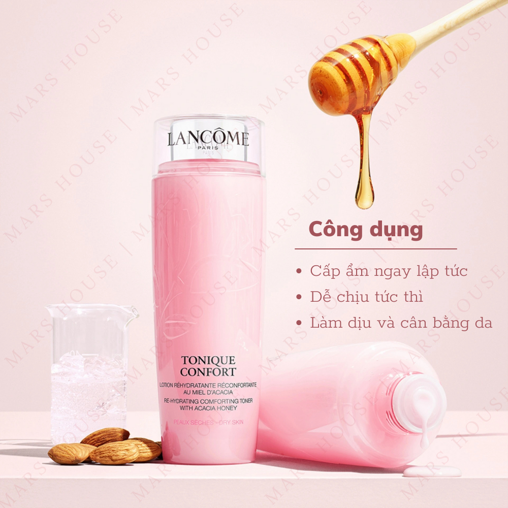 Nước Hoa Hồng Cấp Ẩm Lancome Tonique Confort Toner 125ml