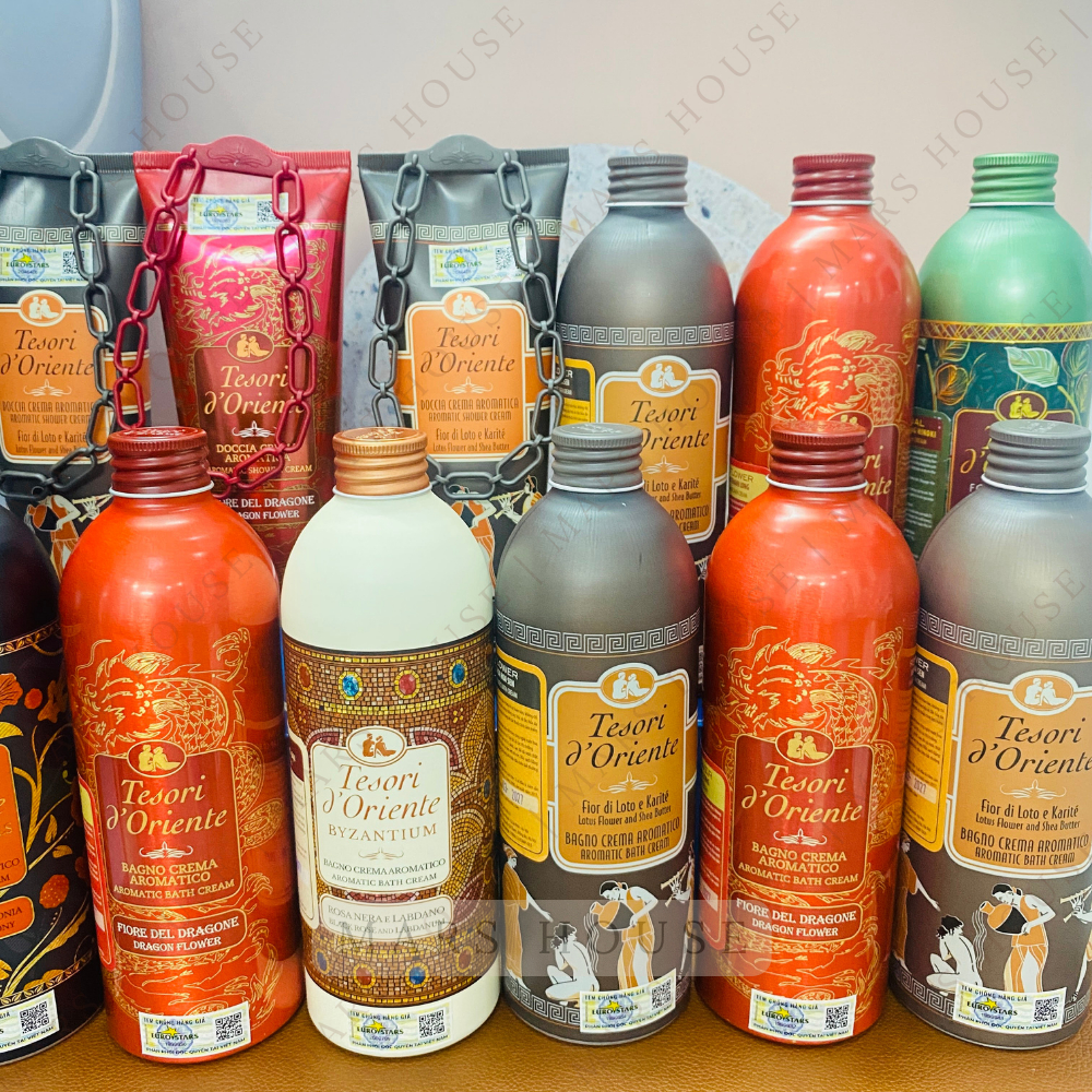 Sữa Tắm Nước Hoa Tesori d'Oriente Chính Hãng Cao Cấp Italia 250ml - 500ml