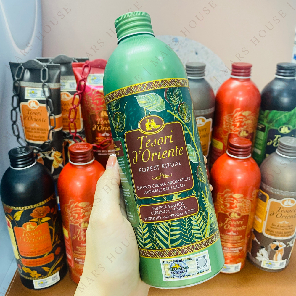 Sữa Tắm Nước Hoa Tesori d'Oriente Chính Hãng Cao Cấp Italia 250ml - 500ml