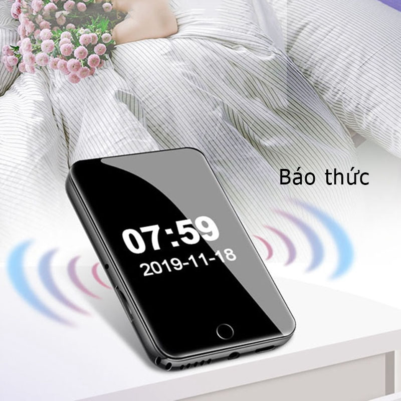 Ruizu M7 - Máy Nghe Nhạc, Xem Phim, Màn Hình Cảm Ứng, Bluetooth 5.0, Hỗ Trợ Loa Ngoài