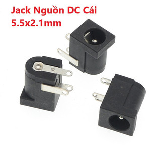 Jack DC Đực Cái, Jack DC có ốc vặn 5.5x2.1mm