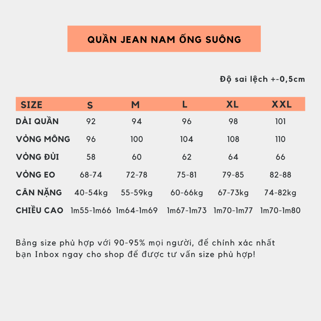 Quần Jean Nam Baggy Ống Suông Unisex phong cách SIMPLE Kiểu quần bò nam form suông rộng jeans Leevin Store - J1014 | BigBuy360 - bigbuy360.vn