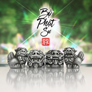 Tượng Nghê Lân Phật Sư Giả Cổ Trang Trí Để Bàn