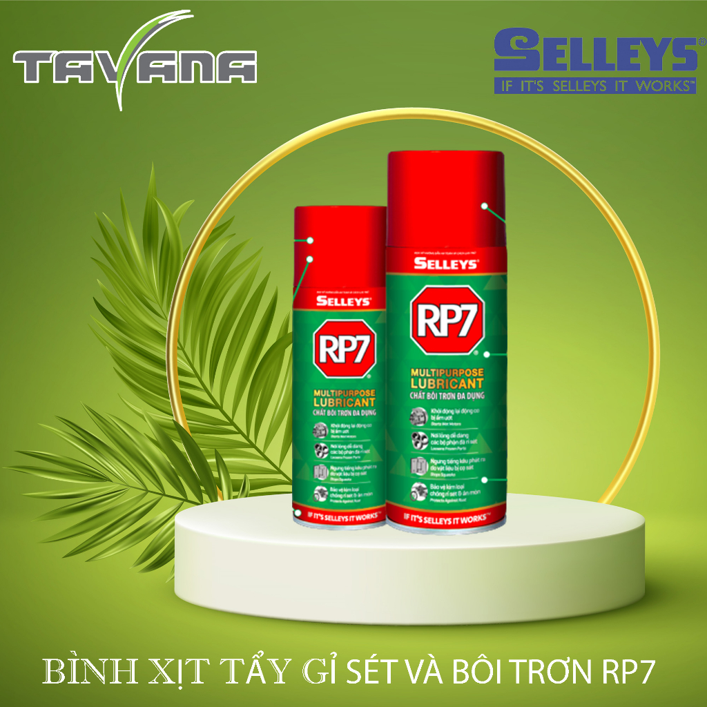 Bình xịt chống gỉ sét và bôi trơn Selleys RP7 150g TVNM