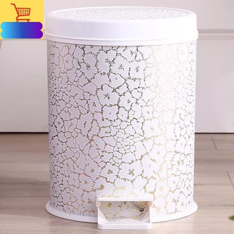 Thùng giác đạp chân bật nắp tự động đóng giúp bảo vệ môi trường . Sọt đựng giác văn phòng, gia đình 1081