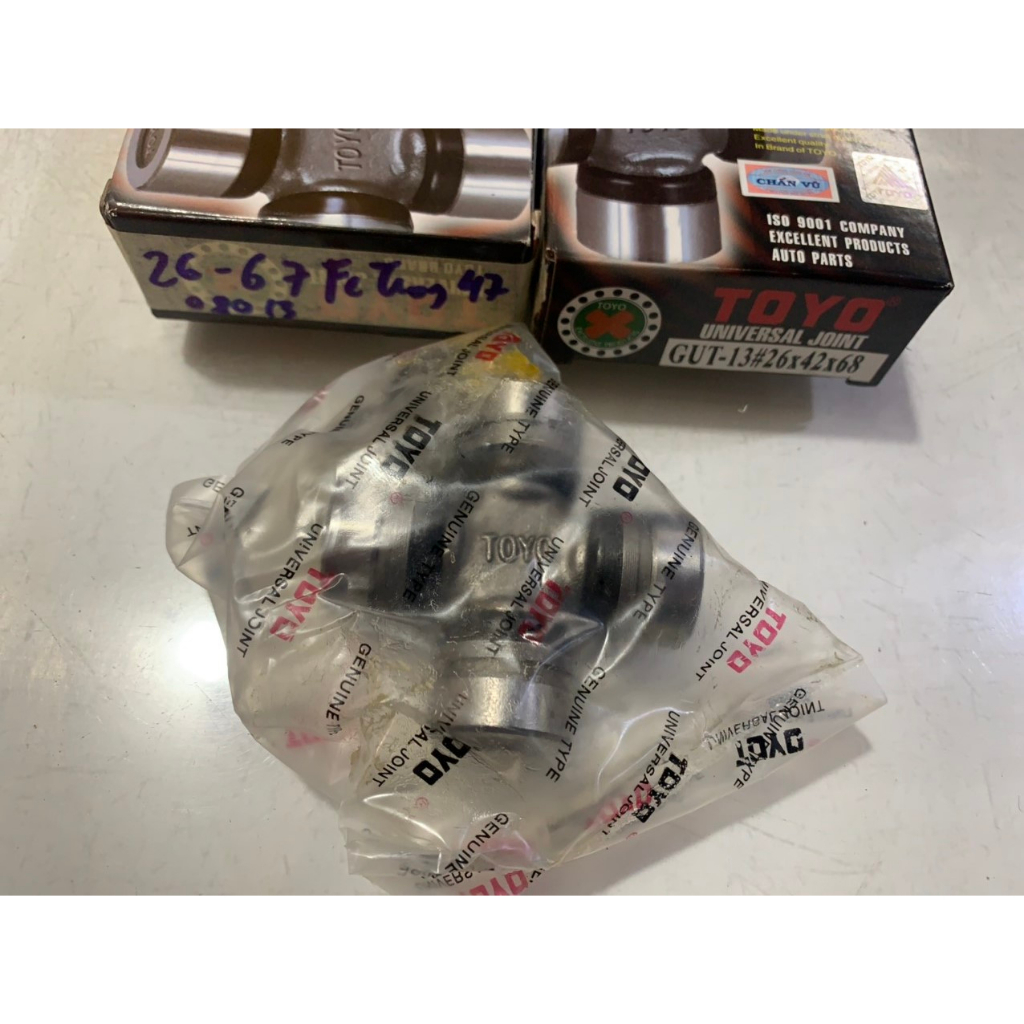 Vòng Bi Chữ Thập, Bắt Trục Các Đăng Xe TOYOTA ZACE.... Kích thước 26x67 Phe Trong 43mm