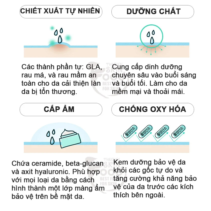 Kem dưỡng phục hồi Goodndoc Centella Repair Cream  – HANAH SKIN