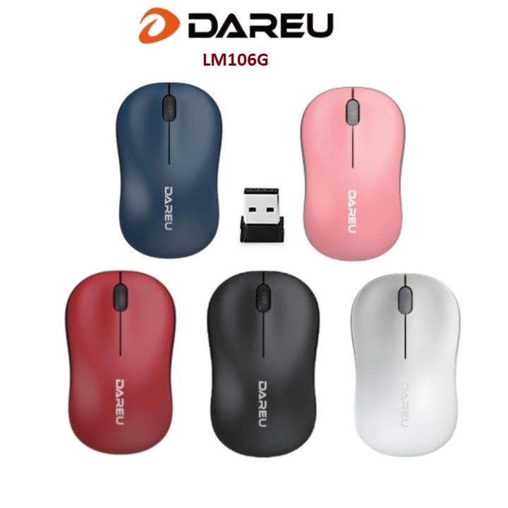 Chuột không dây Dareu LM106G (USB)