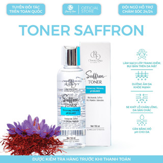 Toner Nước hoa hồng Saffron CRD Cherry Đào dưỡng ẩm se khít lỗ chân lông dưỡng ẩm dưỡng trắng da 150Ml